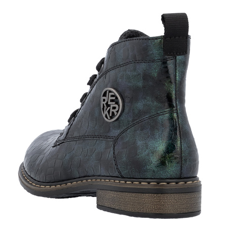 Rieker Women's Insulated Multicolor Ankle Boots