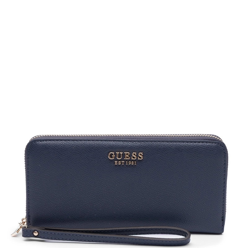 Guess Amorette Portfel Zapinany Na Zamek Granatowy SWBG7898146-MIDNIGHT