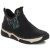 Rieker 45957-00 Black Low Shoes