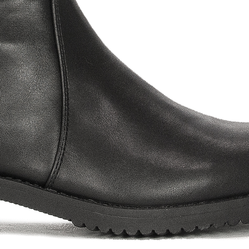Sergio Leone KZ528 Boots warmed Black