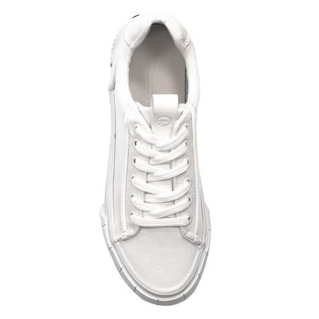 Tamaris Sneakersy trampki damskie White Białe