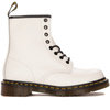 Dr. Martens Botki glany damskie skórzane 1460 White