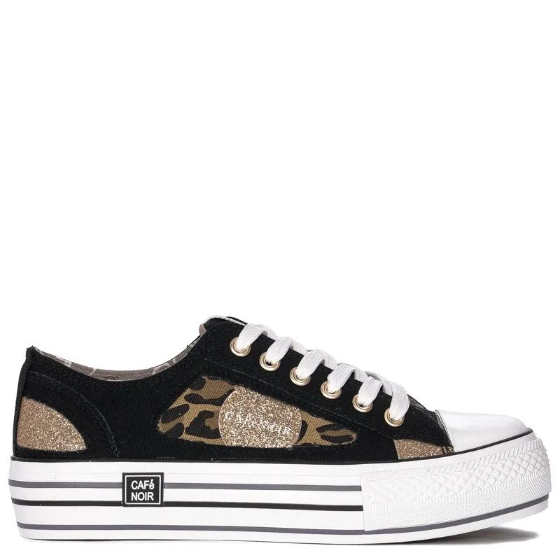 CAFENOIR Women's Sneakers Black Panther