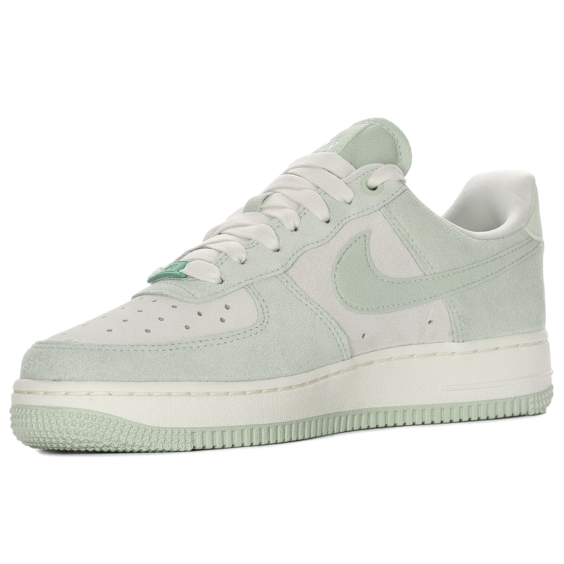 Nike Suede Low-Top Sneakers Classic AF1 Silhouette Pastel Green HQ1497-099