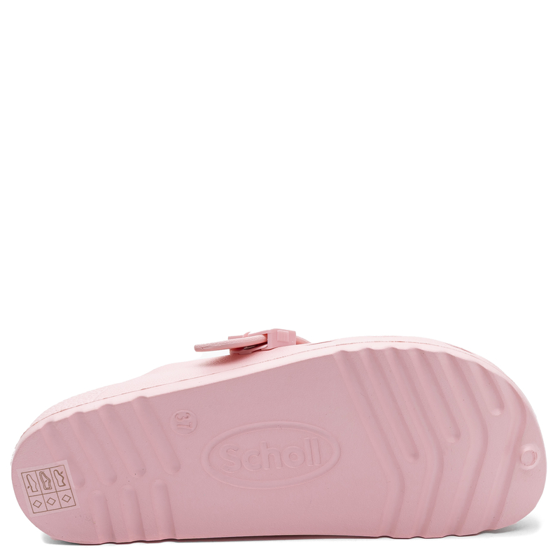 Scholl Sun Klapki Profilowane Bioprint Różowe F00743-1475