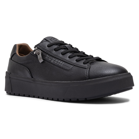 Bugatti Men's Lace-Up Black Shoes