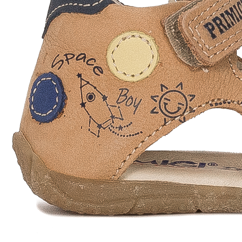 Primigi Children's Sandals With Velcro Brown