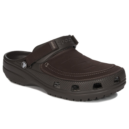 Crocs Klapki sandały męskie Yukon Vista II Espresso Mushroom