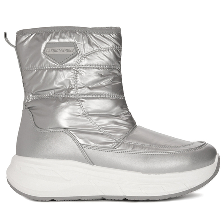 Filippo Women's silver insulated snow boots