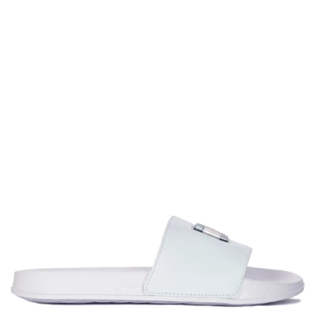 Tommy Hilfiger Women's Slides White