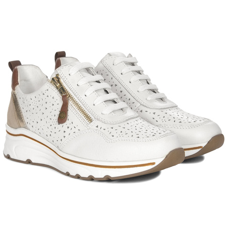 Maciejka Women's Half Shoes Leather White