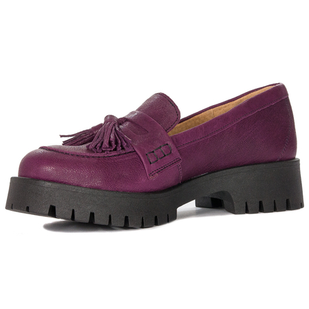 Maciejka Women's Burgundy Flat Shoes
