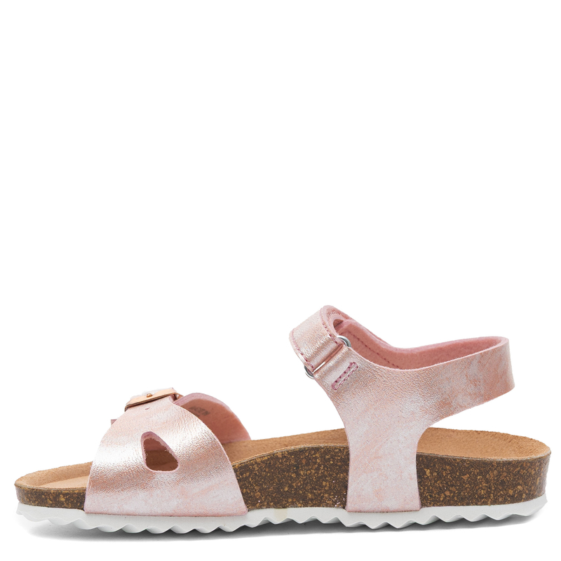 Geox Shimmery Velcro Strap Girls Sandals Pink J028MC-C8011