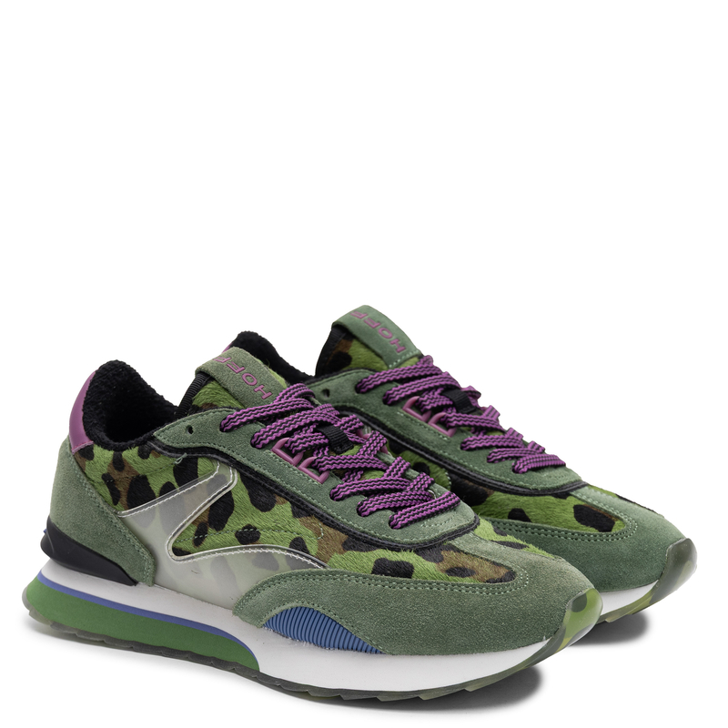 Hoff Fashionable Leather Women's Sneakers Green 22603002