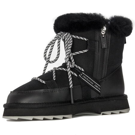 EMU Australia Black Blurred W12641 Black