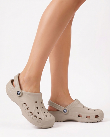 Crocs Baya Clog Klapki Sandały Beżowe 10126-2V3-BAYA