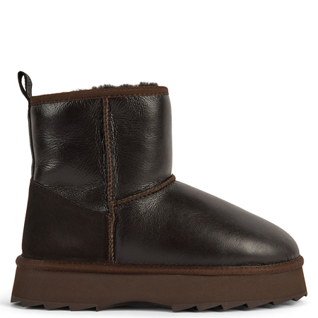 EMU Australia Sharky Mini Town Flatform Chocolate W13340-Choc