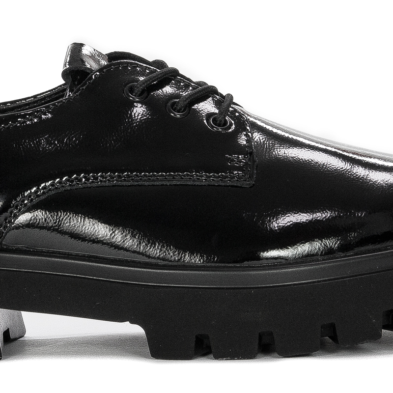 Filippo DP4729/23 BK L Black Pattent women's Low Shoes