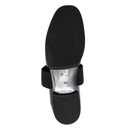 Boccato Women's Leather Patent Black Shoes