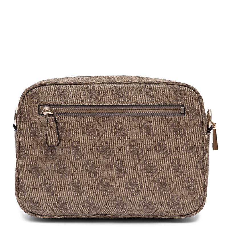 Guess Meridian Crossbody Bag Monogram Beige HWSG6974140-BEIGE