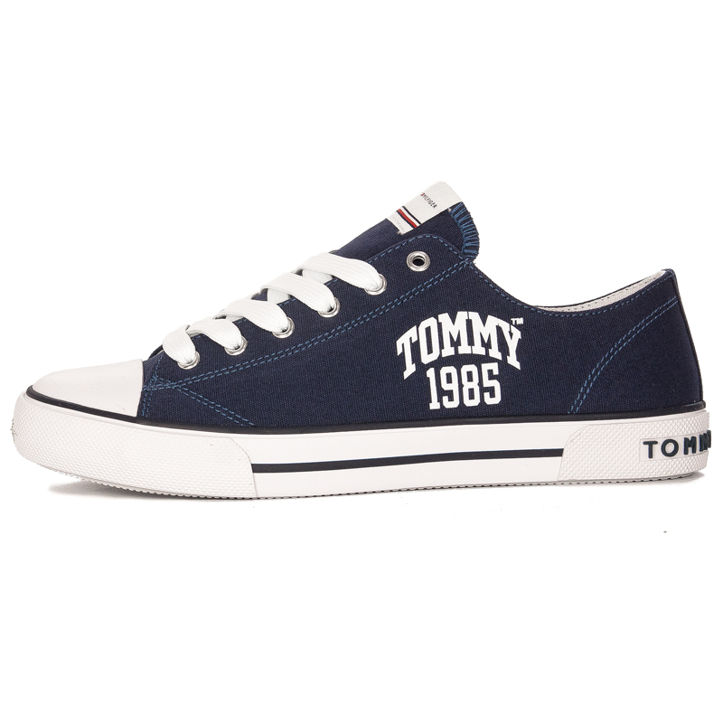Tommy Hilfiger Damskie Trampki Niskie Niebieskie