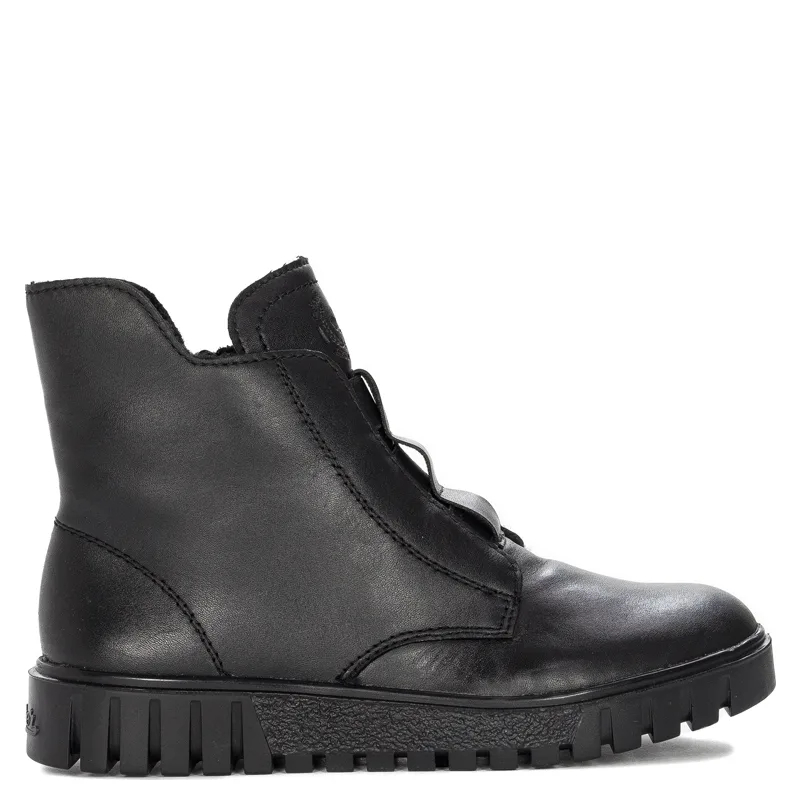 Rieker  Y3458-00 Warned Black Boots