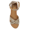 Maciejka Women's Leather Sandals Beige