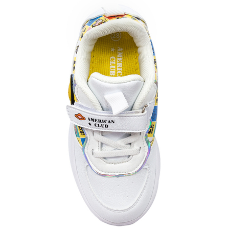 American Club BD19/21 White Sneakers