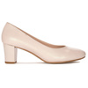 Sergio Leone Czółenka Damskie PB177 Beżowe Perła