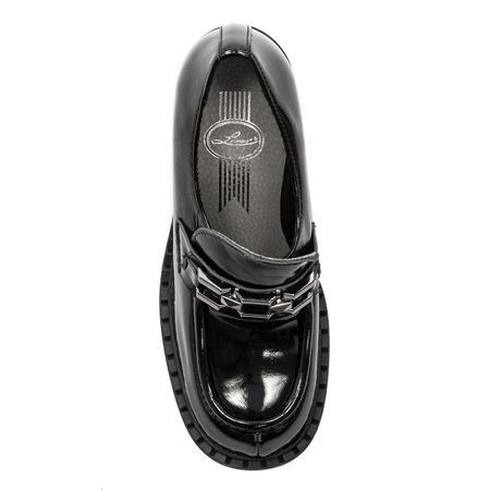 Lemar Women's leather black shoes