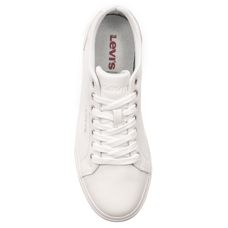 Levi's Sneakersy półbuty damskie Woodward S 50-Brilliant White Białe