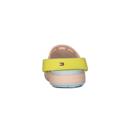 Tommy Hilfiger Kid's Slides Pink Yellow