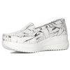 Artiker White & Silver Women's Flat Shoes