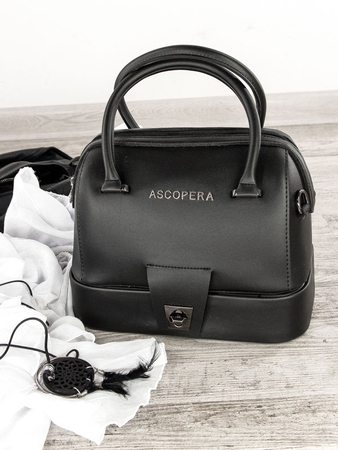 Ascopera Revello AP21-R031 Ebony Black Totes Bag