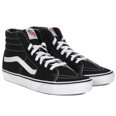 Vans Men's Sk8-Hi Black/Black/White sneakers