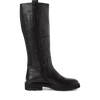Tamaris Stylowe Czarne Kozaki z Naturalnej Skóry 1-25616-45-001