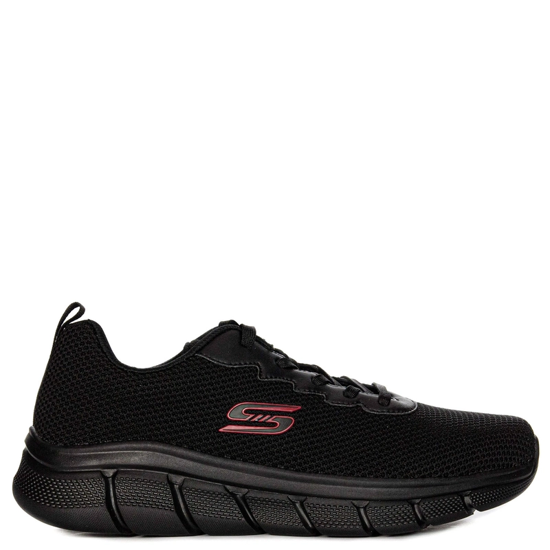 Skechers Sneakersy męskie Vegan Black czarne