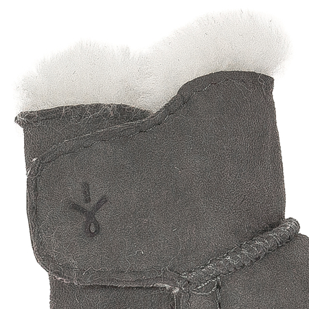 EMU Australia Charcoal Baby Bootie B10310 Charcoal