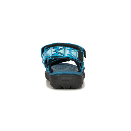 Lee Cooper Sandały dziecięce chłopięce Black-Blue Niebieskie