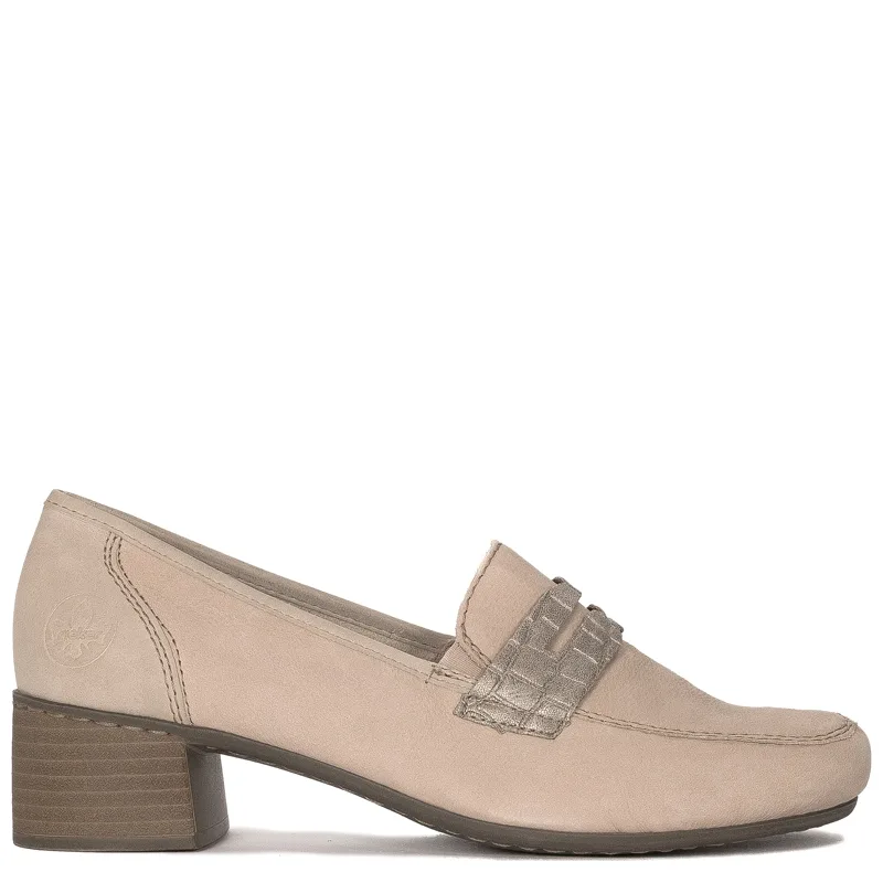 Rieker Women's moccasins Beige