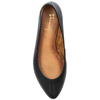 Maciejka Leather Ballerina Flats Almond Toe Black 04100-01/00-8
