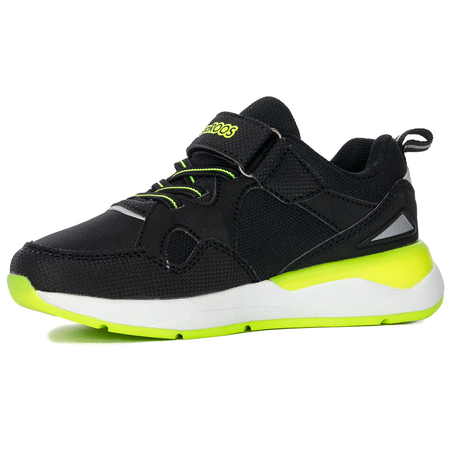 Sneakersy Kangaroos 18755-5062 Jet Black/Neon Yellow