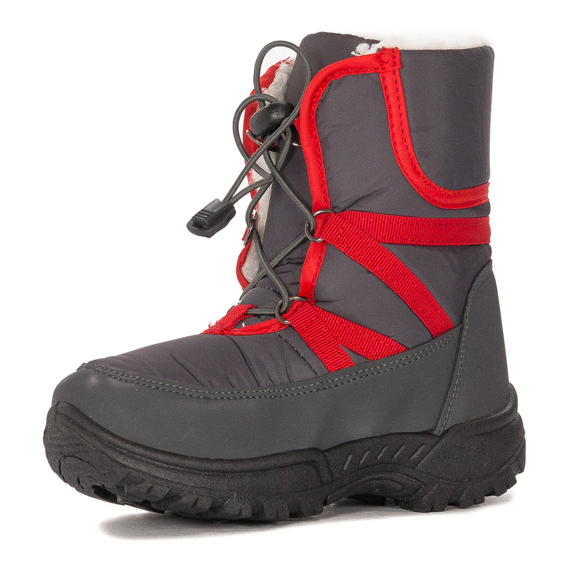 Lee Cooper Grey Boy's Snow Boots LCJ-21-44-1365K