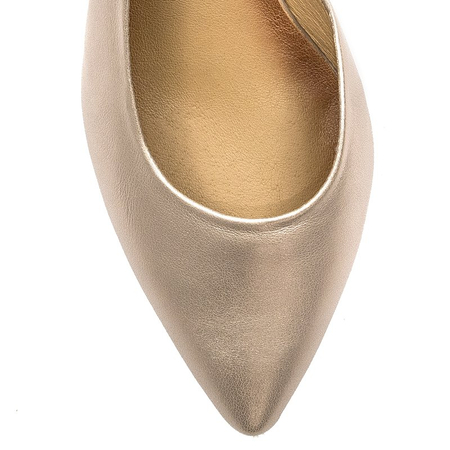 Maciejka 04012-25-00-1 Gold Pumps
