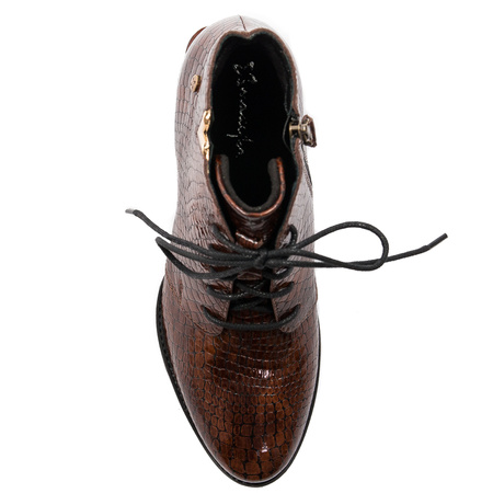 Maciejka 5743C-02/00-7 Women's Brown Leather Boots