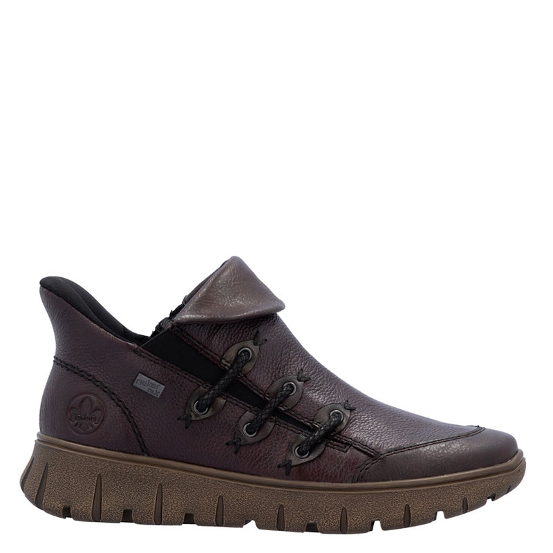 Rieker Women's Half Shoes Maroon