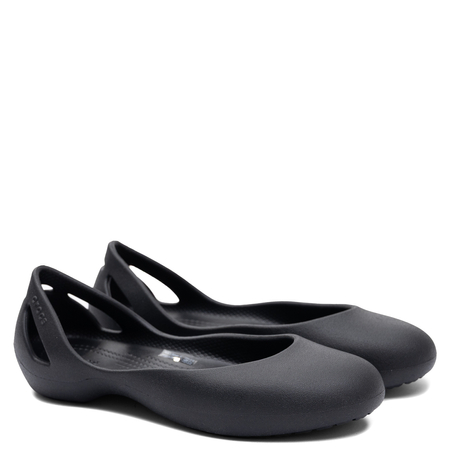 Crocs Kadee II Flat Classic Lightweight Women's Ballerinas Black 210833-001