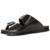 Maciejka Women's Leather Flip-Flops Black