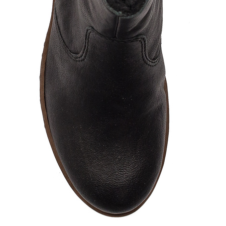 Rieker Warned Black Boots