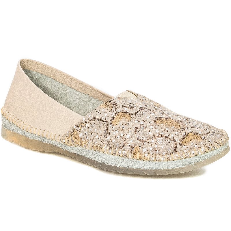Maciejka 01930-81-00-0 Beige+Gold Shoes